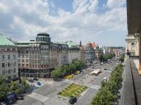 Nespecifikovaný výhled na destinaci Praha nebo výhled na město při pohledu z hotelu