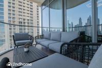Půdorys ubytování 2ndhome - Marina Vista 2, Emaar Beachfront