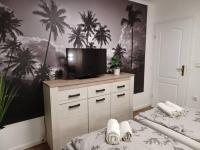TV a/nebo společenská místnost v ubytování Holiday House Gloria Srima