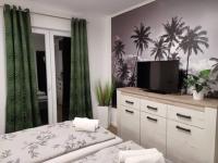 TV a/nebo společenská místnost v ubytování Holiday House Gloria Srima