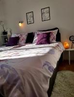 Posteľ alebo postele v izbe v ubytovaní Gospic Riverside Apartment