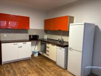 Kuchyň nebo kuchyňský kout v ubytování Apartmány Zahradní