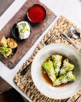 Jídlo v penzionu nebo okolí