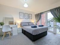 Postel nebo postele na pokoji v ubytování Guest Rooms Near City Centre & Anfield Free Parki