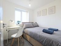 Postel nebo postele na pokoji v ubytování Guest Rooms Near City Centre & Anfield Free Parki