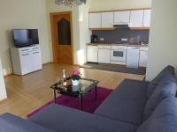 A kitchen or kitchenette at Ferienhaus Stefanie