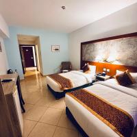 Aquavista Hotel & Suitesにあるベッド