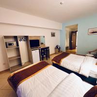 Aquavista Hotel & Suitesにあるベッド