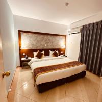 Aquavista Hotel & Suitesにあるベッド