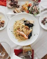 Jídlo v prázdninového domu nebo okolí