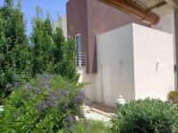 A garden outside Villa Flo