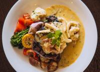 Jídlo v motelu nebo okolí