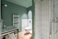 A bathroom at HT Hotel Trieste