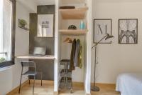 Plan piętra w obiekcie Suites indépendantes toutes équipées Leopold ou Carnot