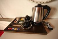 Coffee and tea making facilities at Asmali Hotel