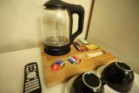 Coffee and tea making facilities at Asmali Hotel