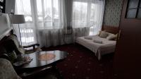 Łóżko lub łóżka w pokoju w obiekcie Sala Bankietowa i Pokoje Gościnne
