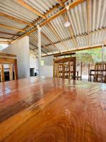 Restaurace v ubytování Kiters Heaven Resort kalpitiya Sri Lanka