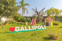 Vonkajšia záhrada v ubytovaní Appartamenti in Villa De Santis a Gallipoli