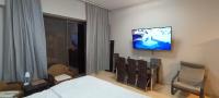 Půdorys ubytování Ocean view studio Dubai Marina JBR 6 min to the beach