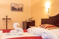 Postel nebo postele na pokoji v ubytování Hotel Studanka