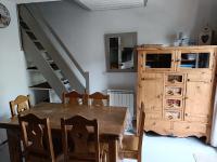 Kuchnia lub aneks kuchenny w obiekcie Menuires, Beau duplex 8 personnes, Ski aux pieds