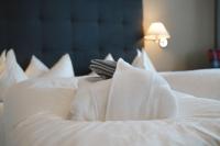Posteľ alebo postele v izbe v ubytovaní Hotel Acerina Superior