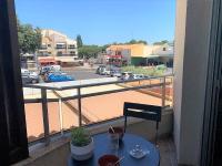 Balkón alebo terasa v ubytovaní La Palmyre - APPARTEMENT au cœur du centre - résidence AGATHEA - BALCON