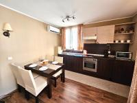 Kuchyň nebo kuchyňský kout v ubytování Suite in Dream Bansko