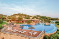 Bazén v ubytovaní Hotel Pitrizza, Costa Smeralda alebo v jeho blízkosti