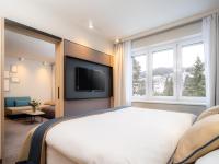 Postel nebo postele na pokoji v ubytování Spa hotel Lanterna