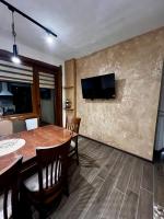 TV a/nebo společenská místnost v ubytování Krisiyasapartment