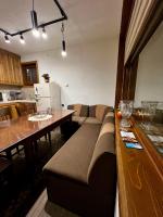 Kuchyň nebo kuchyňský kout v ubytování Krisiyasapartment