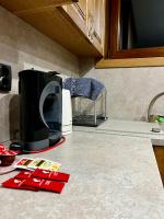 Kuchyň nebo kuchyňský kout v ubytování Krisiyasapartment