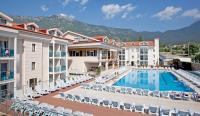 Nespecifikovaný výhled na hory nebo výhled na hory při pohledu z hotelu