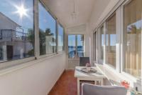 Balkón alebo terasa v ubytovaní Apartments Edita