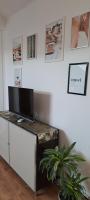 A television and/or entertainment centre at La Mia Mansardina