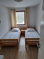 Postel nebo postele na pokoji v ubytování Apartmenthaus Hartl