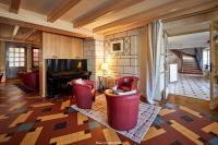 Χώρος καθιστικού στο Auberge Bretonne