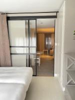 Postel nebo postele na pokoji v ubytování Apartamentos Las Vegas