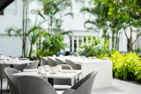 Zahrada ubytování Innovation Hotel