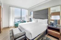 Ein Bett oder Betten in einem Zimmer der Unterkunft Hilton Club Elara Las Vegas