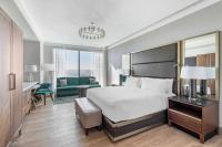 Ein Bett oder Betten in einem Zimmer der Unterkunft Hilton Club Elara Las Vegas
