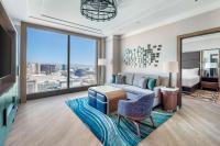 Ein Sitzbereich in der Unterkunft Hilton Club Elara Las Vegas
