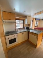 Kuchyň nebo kuchyňský kout v ubytování Camping Bungalows La Borda del Pubill