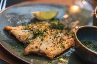 ポペリンゲにあるMaison de la Paixの魚一皿