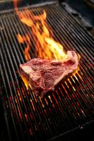 Gril dostupný pro hosty v aparthotelu