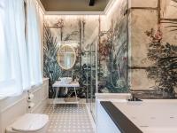 Kúpeľňa v ubytovaní Hotel Villa Cariola