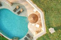 Bazén v ubytovaní Hotel Pitrizza, Costa Smeralda alebo v jeho blízkosti
