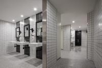 Changsha Desti Youth Park Hostel Wuyi Squareにあるバスルーム